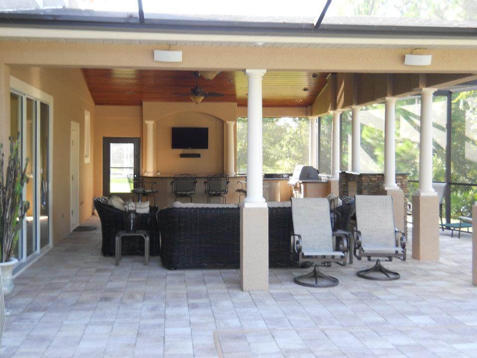 Outside Area After